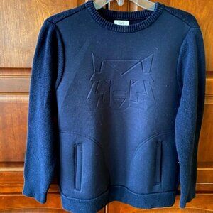 Zara Kids Navy Blue Pullover Sweater Sweatshirt Long Sleeve Size 13-14